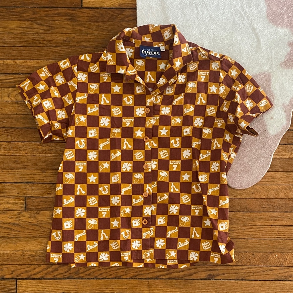 Big Bud Press Pantry Button Up Lucky Charms
